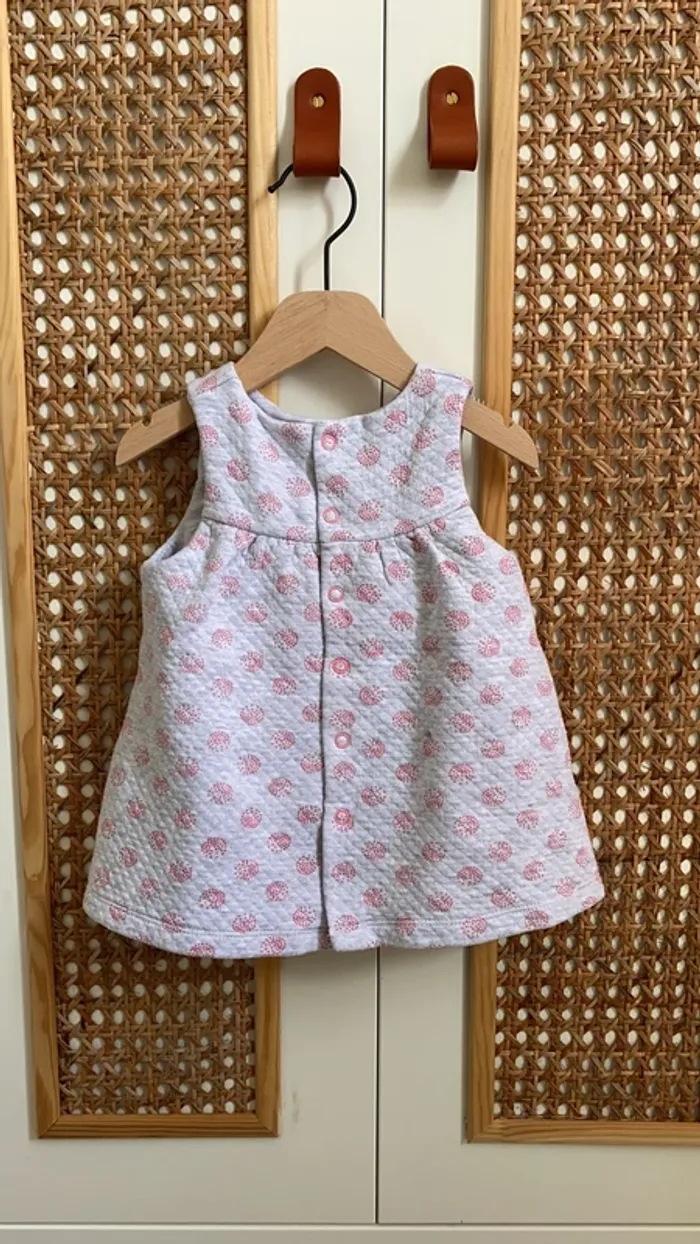 Robe à pois - 6 mois - photo numéro 2