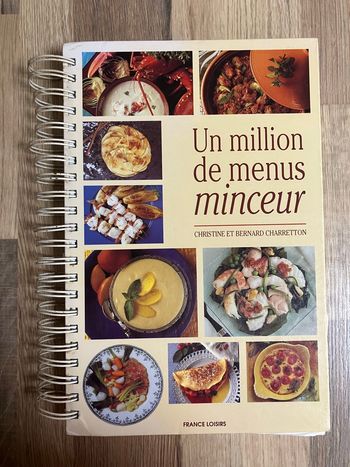 Livre à spirales-Un million de recettes minceur 