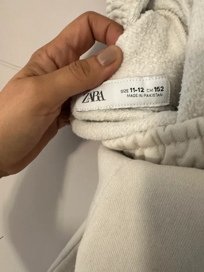 Bas de jogging beige Zara – Taille 11/12 ans - photo numéro 6