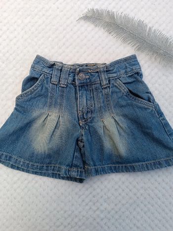 🔸Short Jupe Jean In Extenso 4 ans Fille🔸