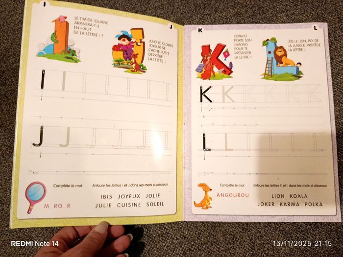 Cahier d'apprentissage effaçable - photo numéro 2