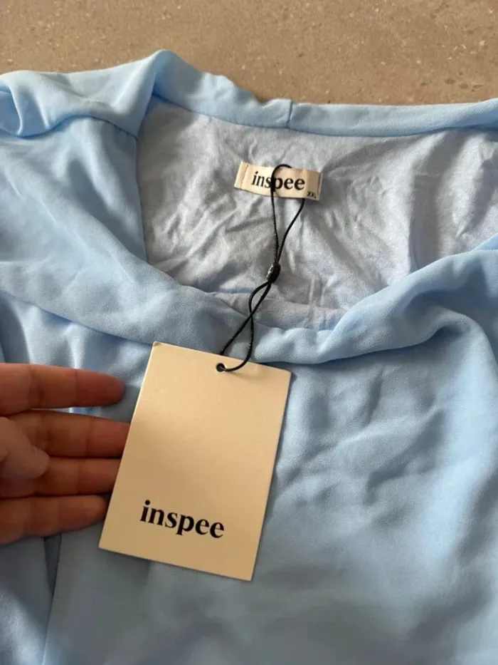 Haut bleu sans manches Inspee, taille XXL, neuf avec étiquette - photo numéro 4