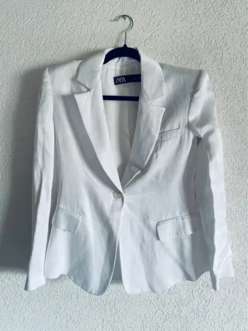 Veste blanche Zara