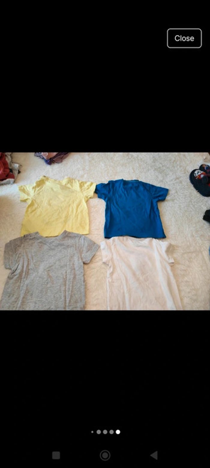 Lot 4 t-shirts garçon 18 mois - photo numéro 6