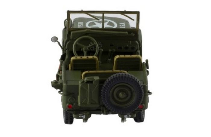 Jeep Willys MB 1943 Olive Ixo Model 1/43 clc567N.22 - photo numéro 5