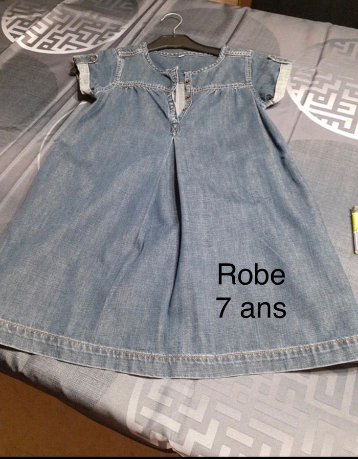 Robe jeans 7 ans