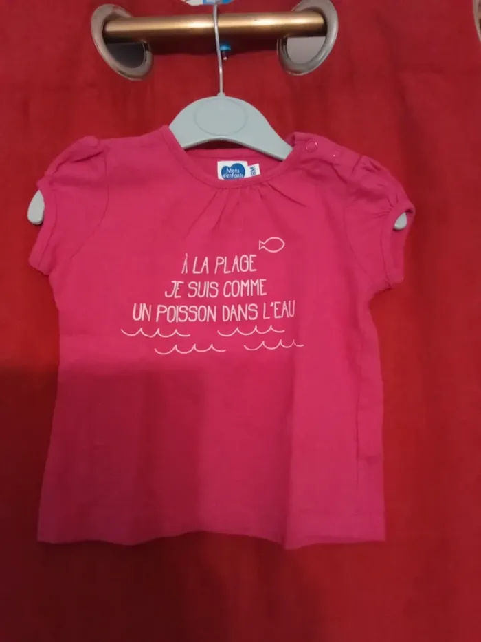 Ensemble bébé short tee shirt 18 mois (20)