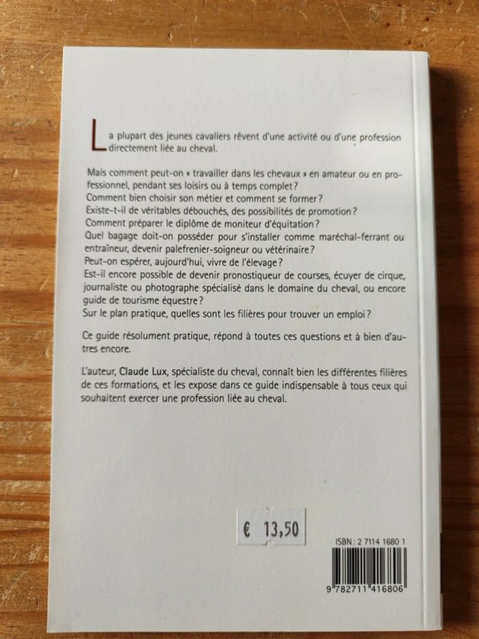 Guide des métiers et activités du cheval - photo numéro 2