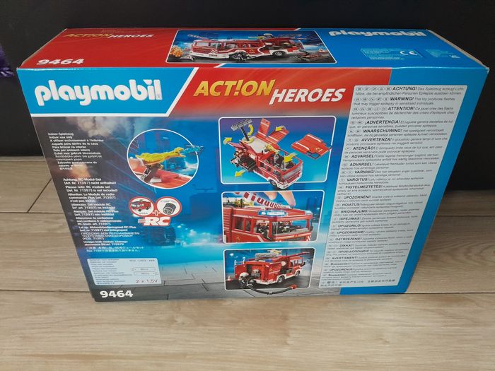 camion pompiers playmobil