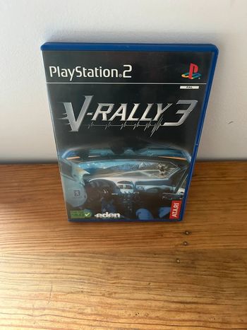 Boîte Vide PlayStation 2 V-Rally 3 avec notice