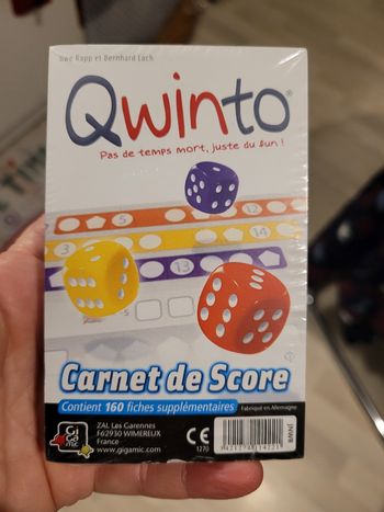 carnet qwinto neuf (5e)