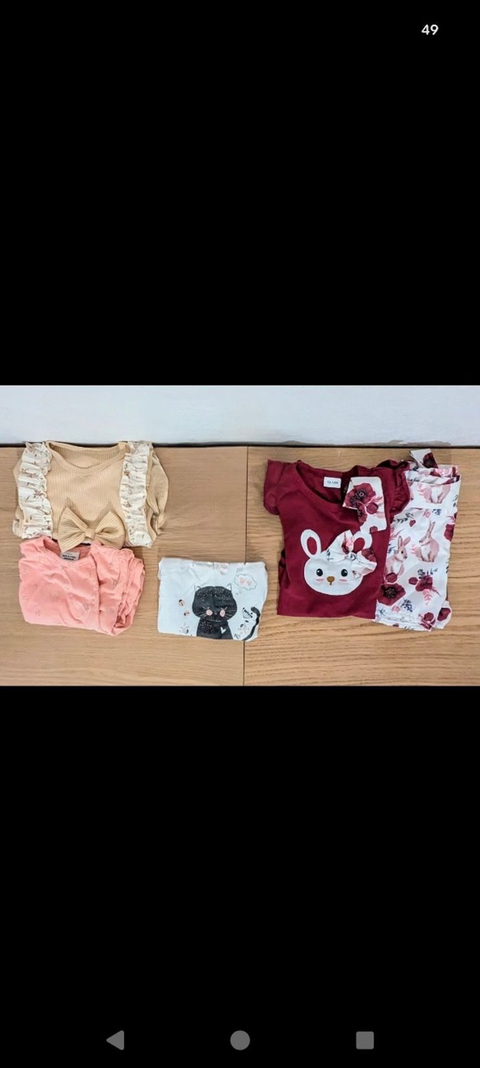 Lot vêtements fille 18 mois