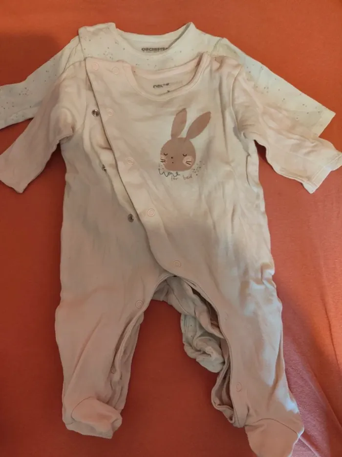 Lot 3 pyjamas légers - photo numéro 2