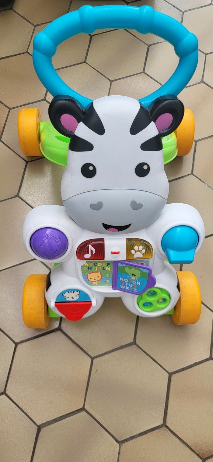 Trotteur Zèbre ficher price