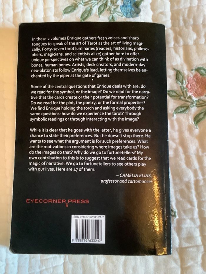 Ex Itent Er et En Terex It, livres d’Enrique Enriquez d’entretiens sur le tarot en anglais - photo numéro 6