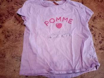 T shirt 4 ans fille