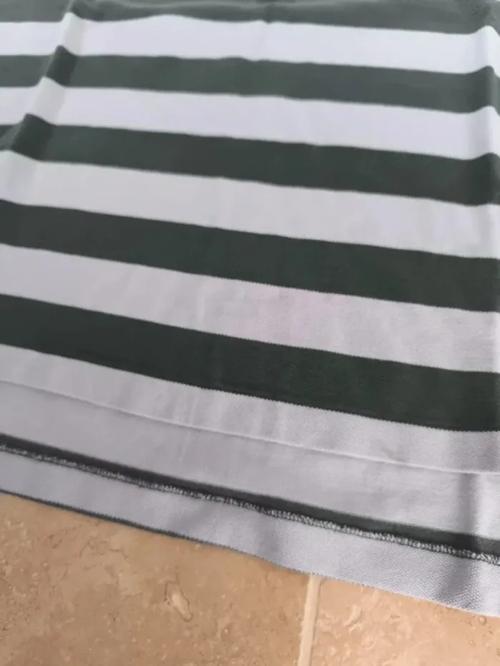 Polo Ralph Lauren homme bleu ciel vert XL logo vert taché - photo numéro 8