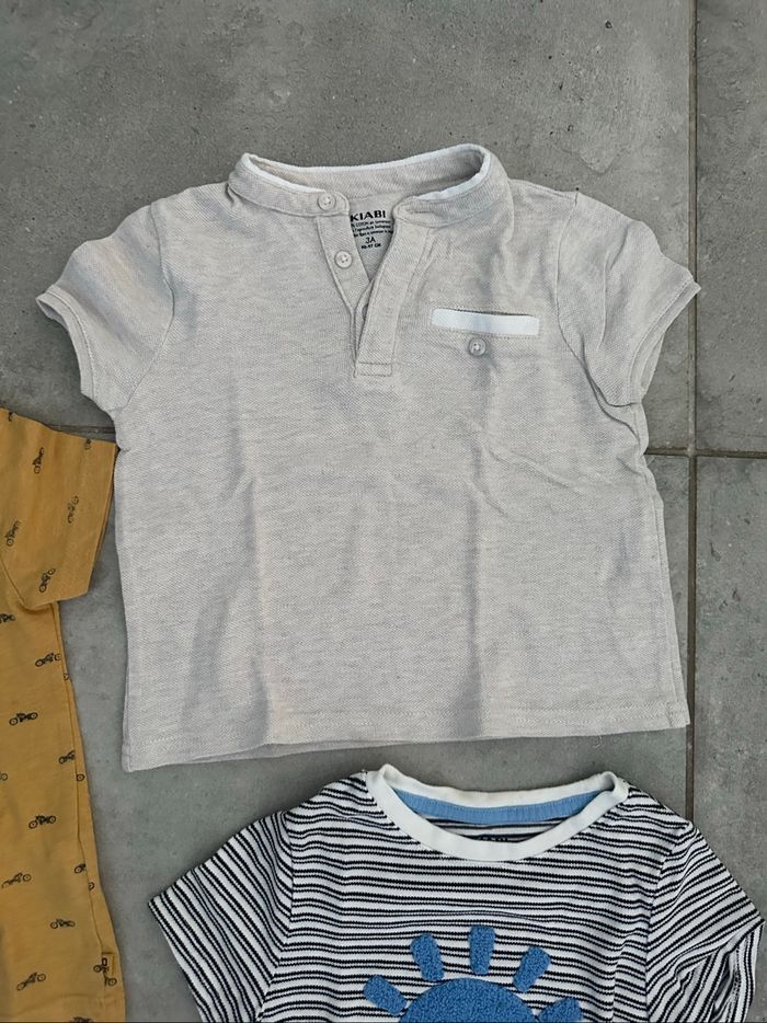 Lot de 5 T-shirts manches courtes taille 3 ans, Timberland, gémo Kiabi, un week end à la mer - photo numéro 6