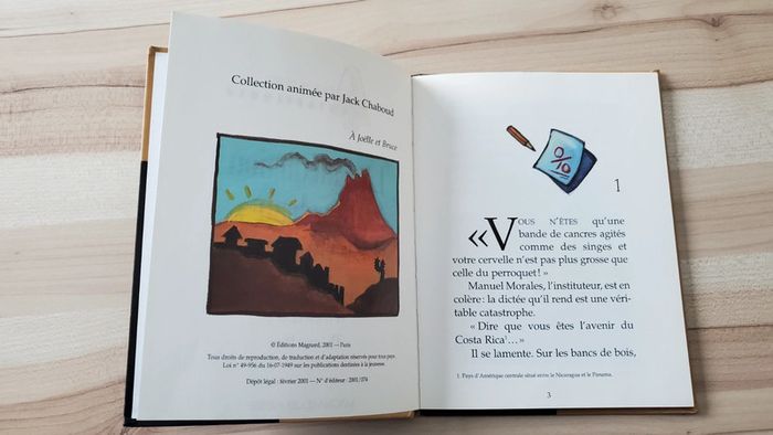 Livre La malédiction du volcan - photo numéro 2