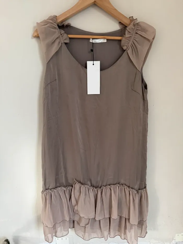 Robe see u soon soie