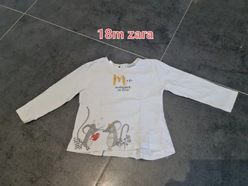 Tshirt manches longues 18m