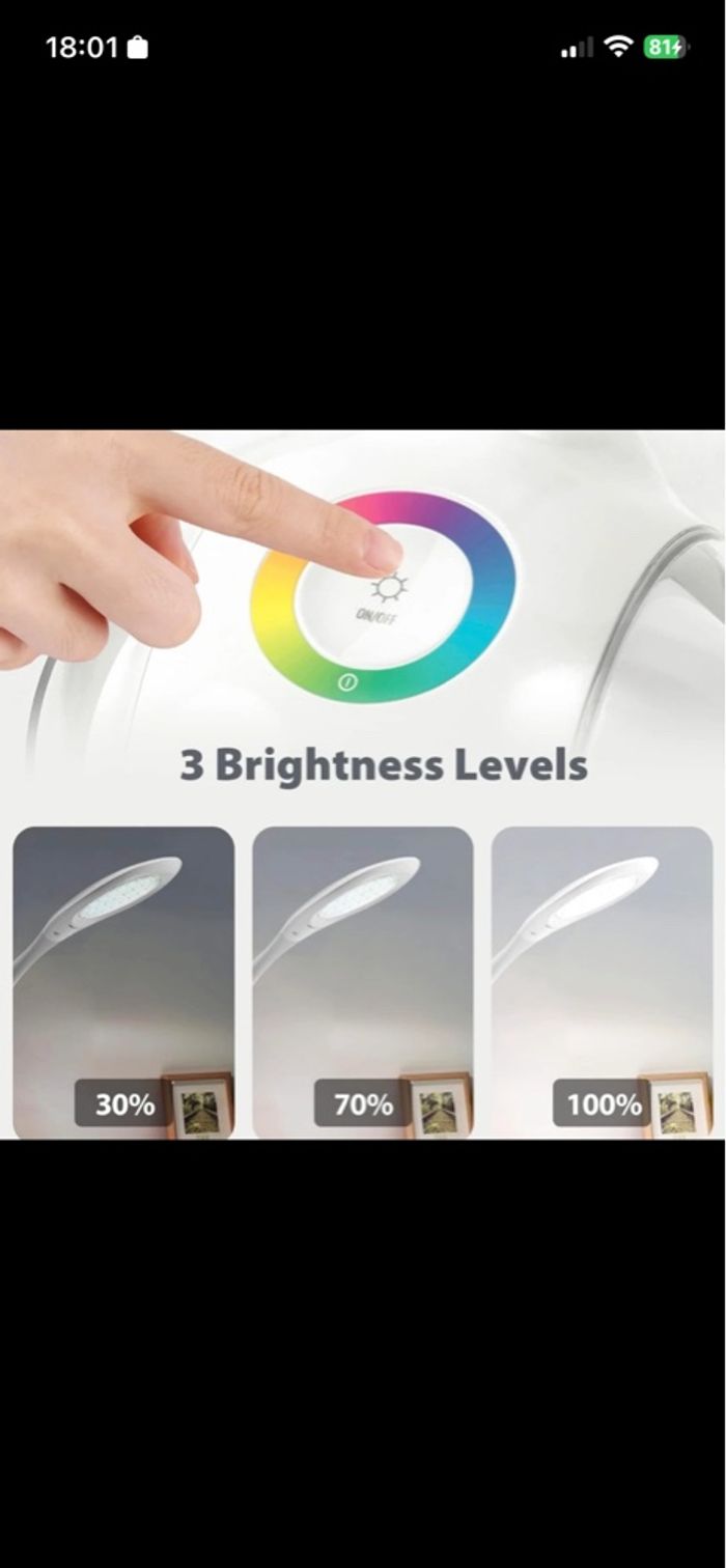 Lampe de bureau - photo numéro 4