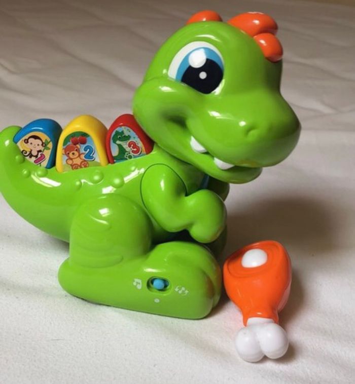 Dino Baby t-rex vert éducatif à partir de12 mois - photo numéro 2