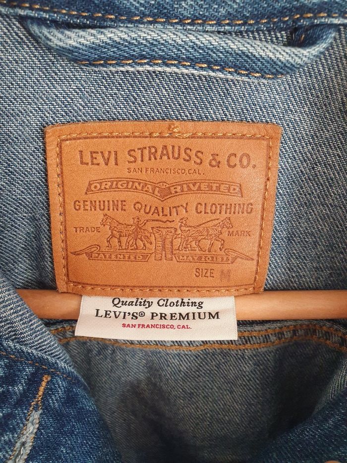 Veste en jean Levi's premium T. M - photo numéro 4