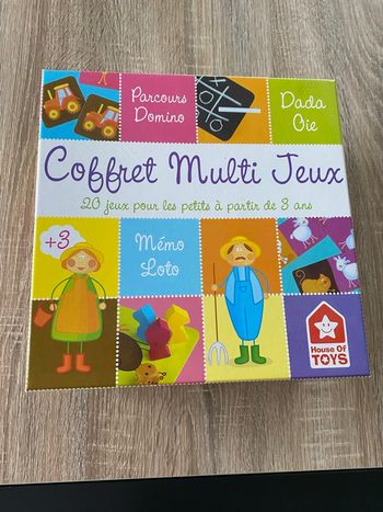 Coffret multi jeux 