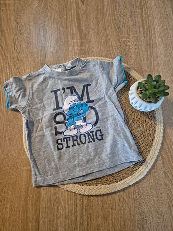 Tee shirt schtroumpfs