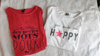Lot de t-shirts manches longues 6 ans