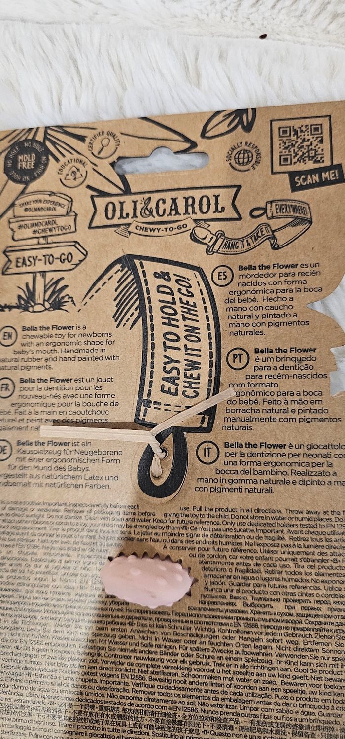 Anneau de dentition et jouet de bain Oli & Carol Neuf - photo numéro 6