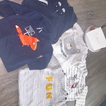Lot pull garçon 3 mois