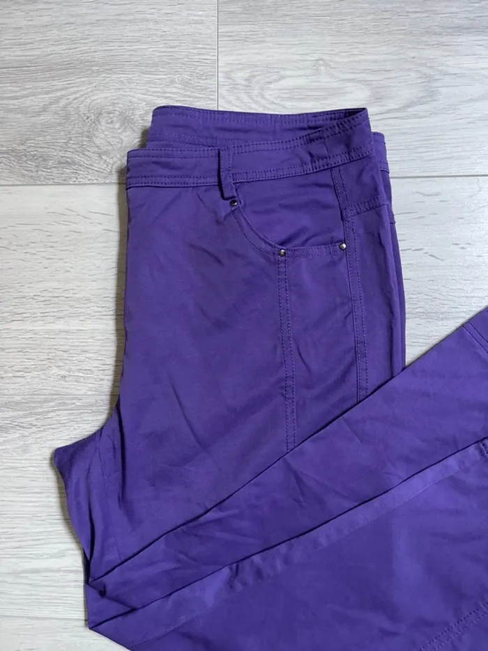 Pantacourt violet - photo numéro 2