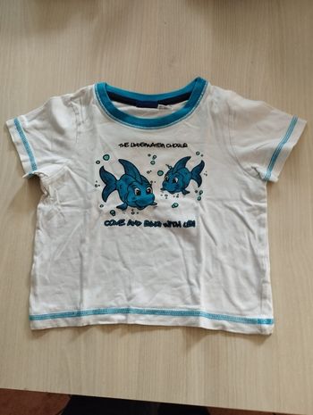T-shirt poisson 3 ans