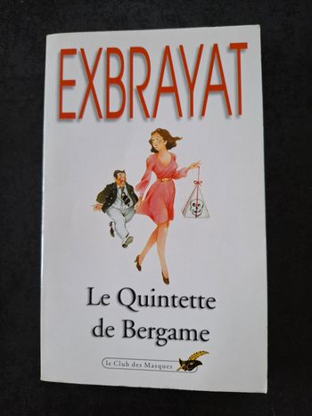 Roman policier de Exbrayat Le Quintette de Bergame en bon état