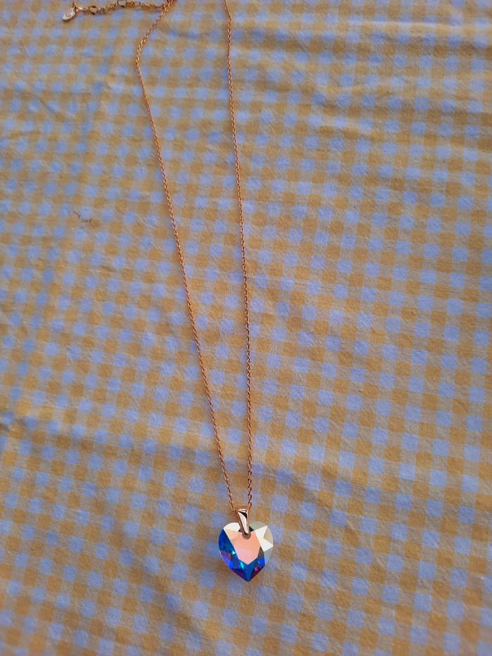 Collier cœur cristal MYC - photo numéro 5