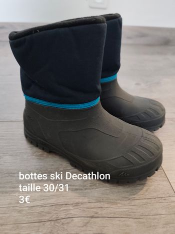 Bottes ski taille 30/31