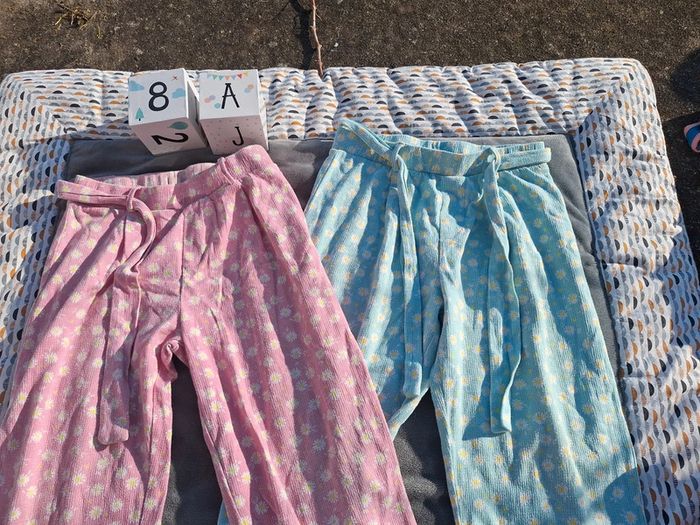 2 x pantalon 8 ans