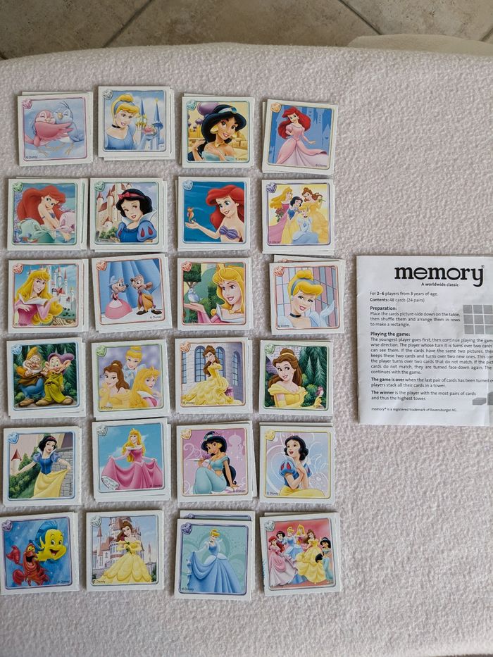 Memory+puzzles Disney Princess - photo numéro 10
