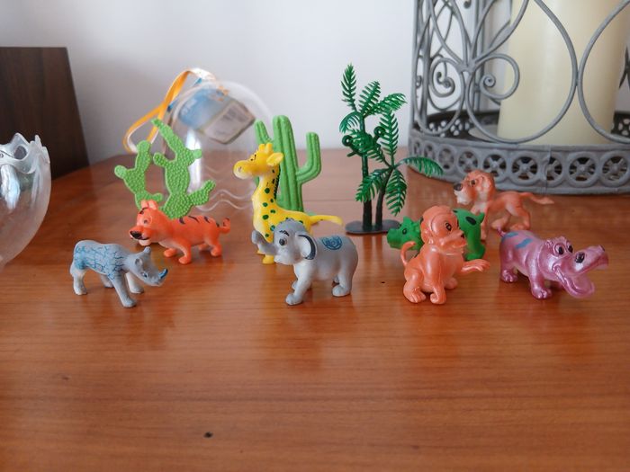 Neuf: Mini Animaux & arbres ds œuf plastique *Gipsy - photo numéro 9
