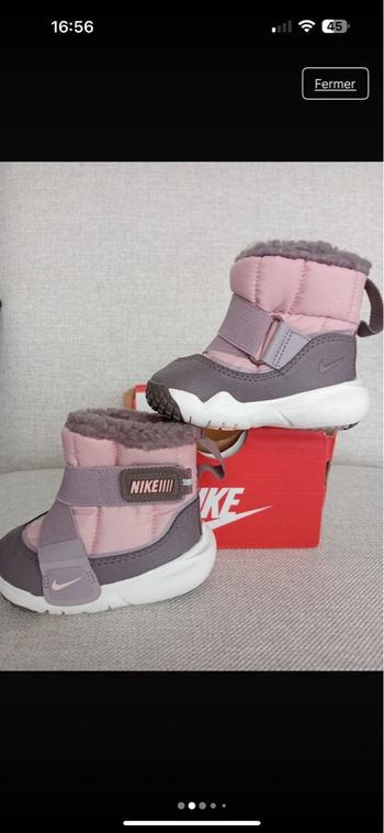 Bottes bébé fille Nike