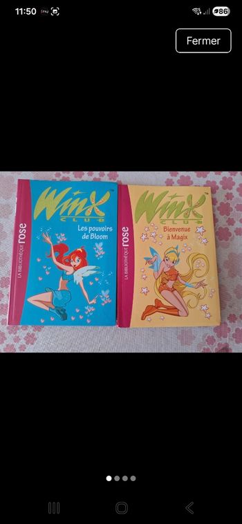 2 livres fille