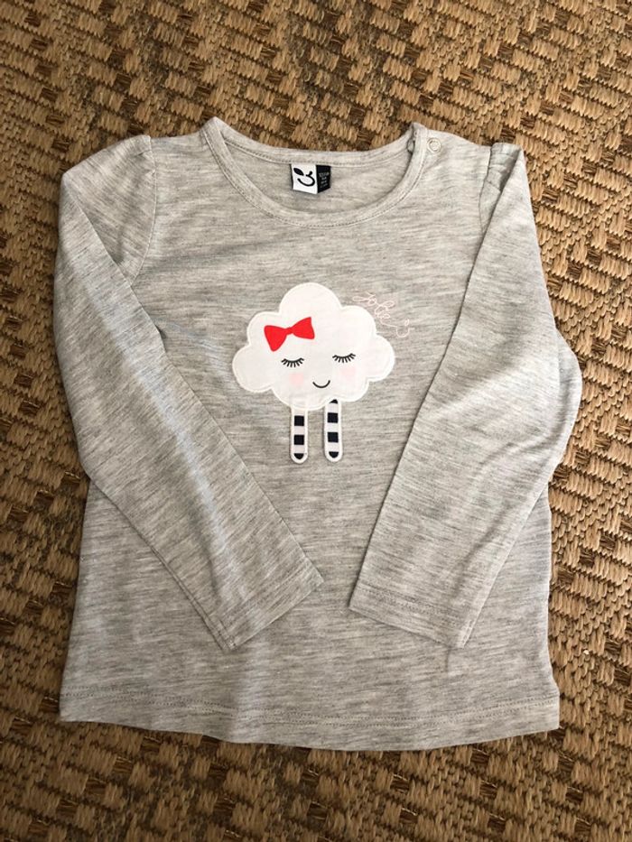 T-shirt taille 12/18 mois (86 cm)