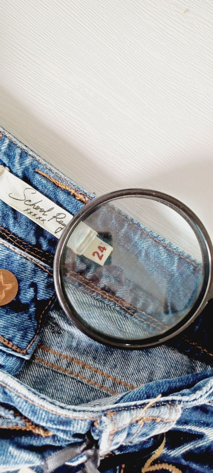 Pantalon jeans fille taille xxs school rag - photo numéro 5
