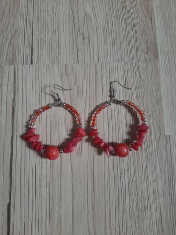 Super paire de boucles d'oreilles