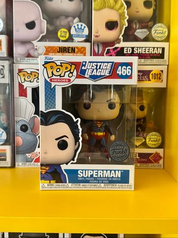 Funko Pop! Heroes 466 - Justice League - Superman - Funko Special Edition
