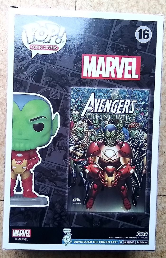 Figurine funko pop comics cover skrull as iron man numéro 16 - photo numéro 3