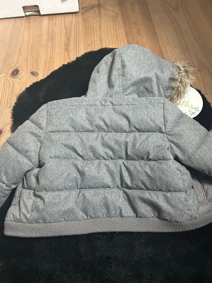 Doudoune à capuches grise - photo numéro 2