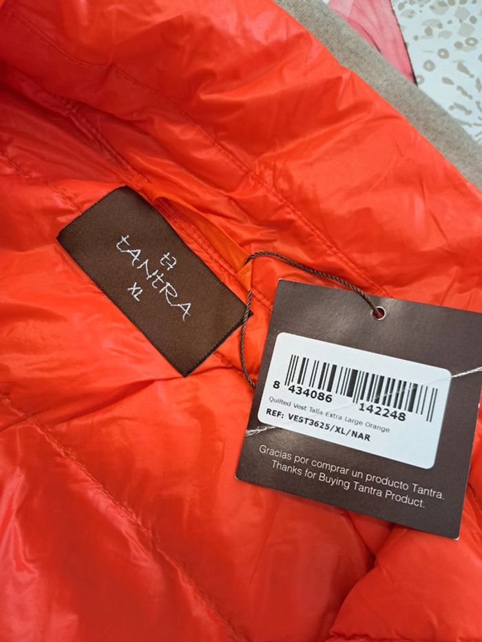 Tantra Orange veste sans manches - photo numéro 3